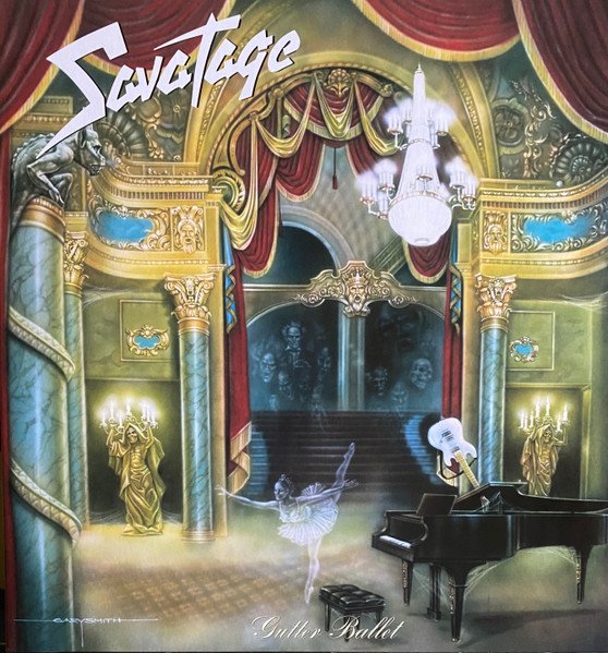 SAVATAGE – GUTTER BALLET (1989) - LP 180GR 2022 EDITION SIFIR PLAK