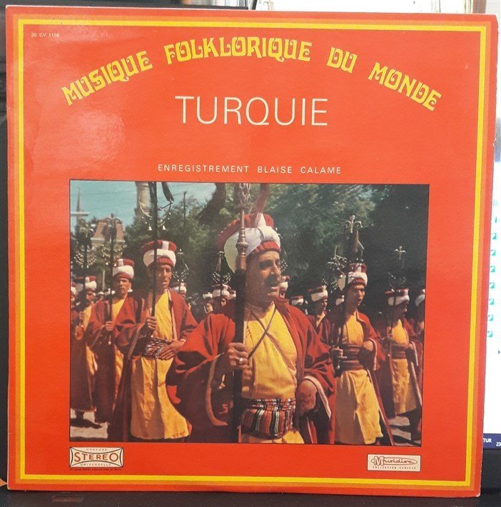 MUSIQUE FOLKLORIQUE DE MONDE TURQUIE - PLAK 2.EL
