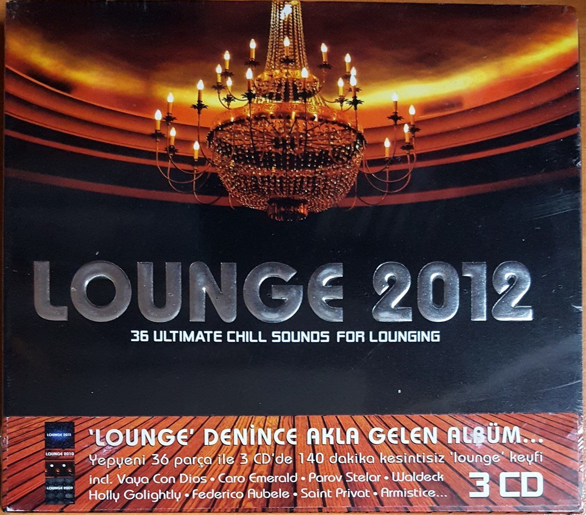 LOUNGE 2012 / VAYA CON DIOS, CARO EMERALD, PAROV STELAR, WALDECK (2012) 3CD SIFIR