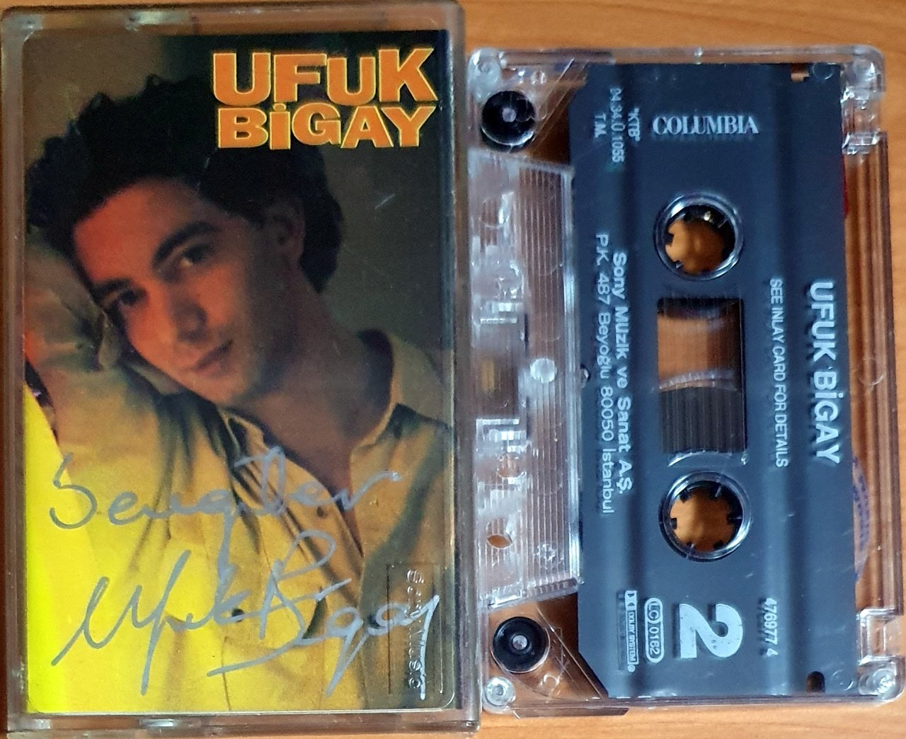 UFUK BİGAY - UFUK BİGAY (1994) - KASET İMZALI 2.EL