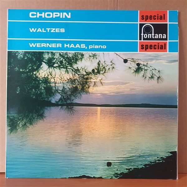 CHOPIN: WALTZES / WERNER HAAS (1969) - LP 2.EL PLAK