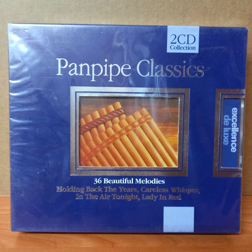 PANPIPE CLASSICS / EXCELLENCE DE LUXE / HOLDING BACK THE YEARS, CARELESS WHISPER, IN THE AIR TONIGHT, LADY IN RED (2001) - 2CD SIFIR