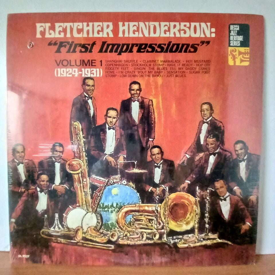 FLETCHER HENDERSON – FIRST IMPRESSIONS VOLUME 1 1924-1931 (1958) - LP DÖNEM BASKI SIFIR PLAK