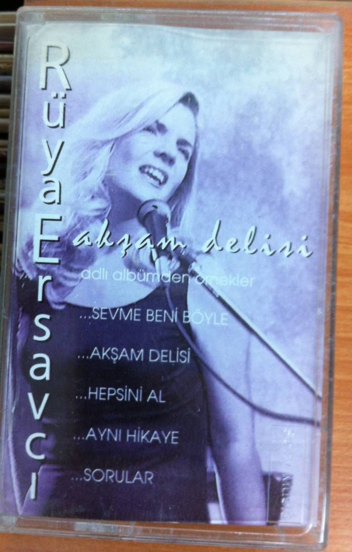 RÜYA ERSAVCI - AKŞAM DELİSİ KASET 2.EL