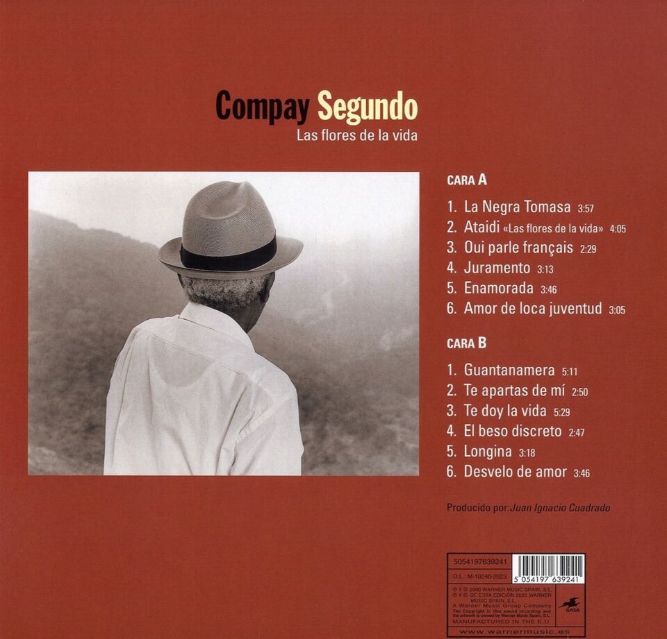 COMPAY SEGUNDO - LAS FLORES DE LA VIDA (2000) - LP 2023 EDITION SIFIR PLAK
