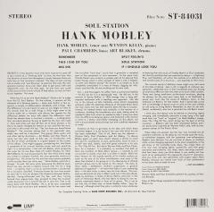 HANK MOBLEY - SOUL STATION (1960) - LP BLUE NOTE 2014 EDITION SIFIR PLAK