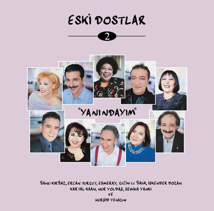 ESKİ DOSTLAR 2 YANINDAYIM - ÇEŞİTLİ SANATÇILAR - LP BANU KIRBAĞ ERCAN TURGUT ESMERAY GÜZİN İLE BAHA SIFIR PLAK
