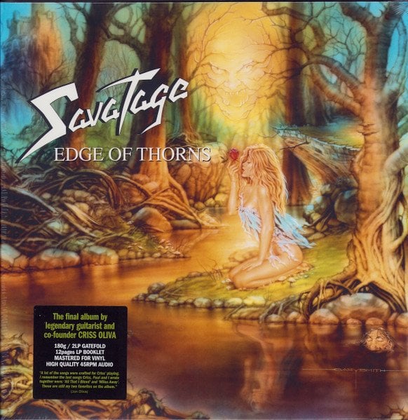 SAVATAGE – EDGE OF THORNS (1993) - 2LP 45RPM 180GR 2022 EDITION SIFIR PLAK