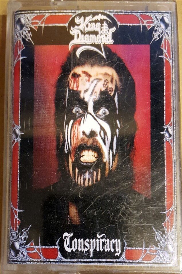 KING DIAMOND - CONSPIRACY CASSETTE MADE IN TURKEY ''NEW'