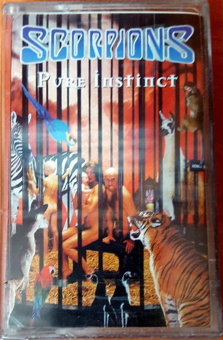 SCORPIONS - PURE INSTINCT CASSETTE MADE IN TURKEY ''NEW''