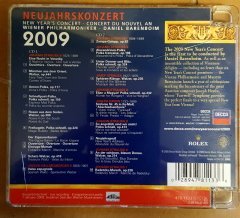 NEW YEAR'S CONCERT - 2009 DANIEL BARENBOIM VIENNA PHILHARMONIC - 2CD 2.EL