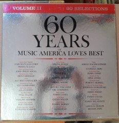 60 YEARS OF MUSIC AMERICA LOVES BEST VOLUME II - 2LP 2.EL PLAK