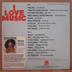 I LOVE MUSIC - DIANA ROSS, ARETHA FRANKLIN, BARRY MANILOW...(1976) - PLAK 2.EL
