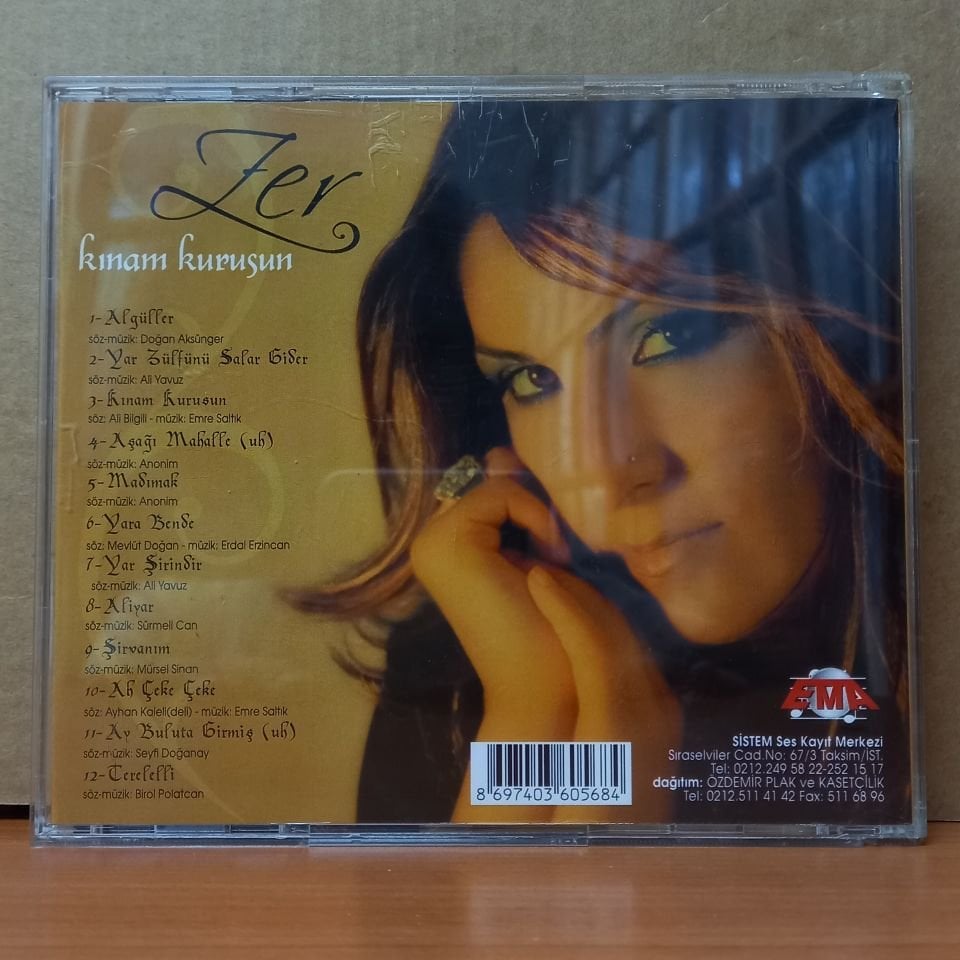 ZER - KINAM KURUSUN - CD 2.EL