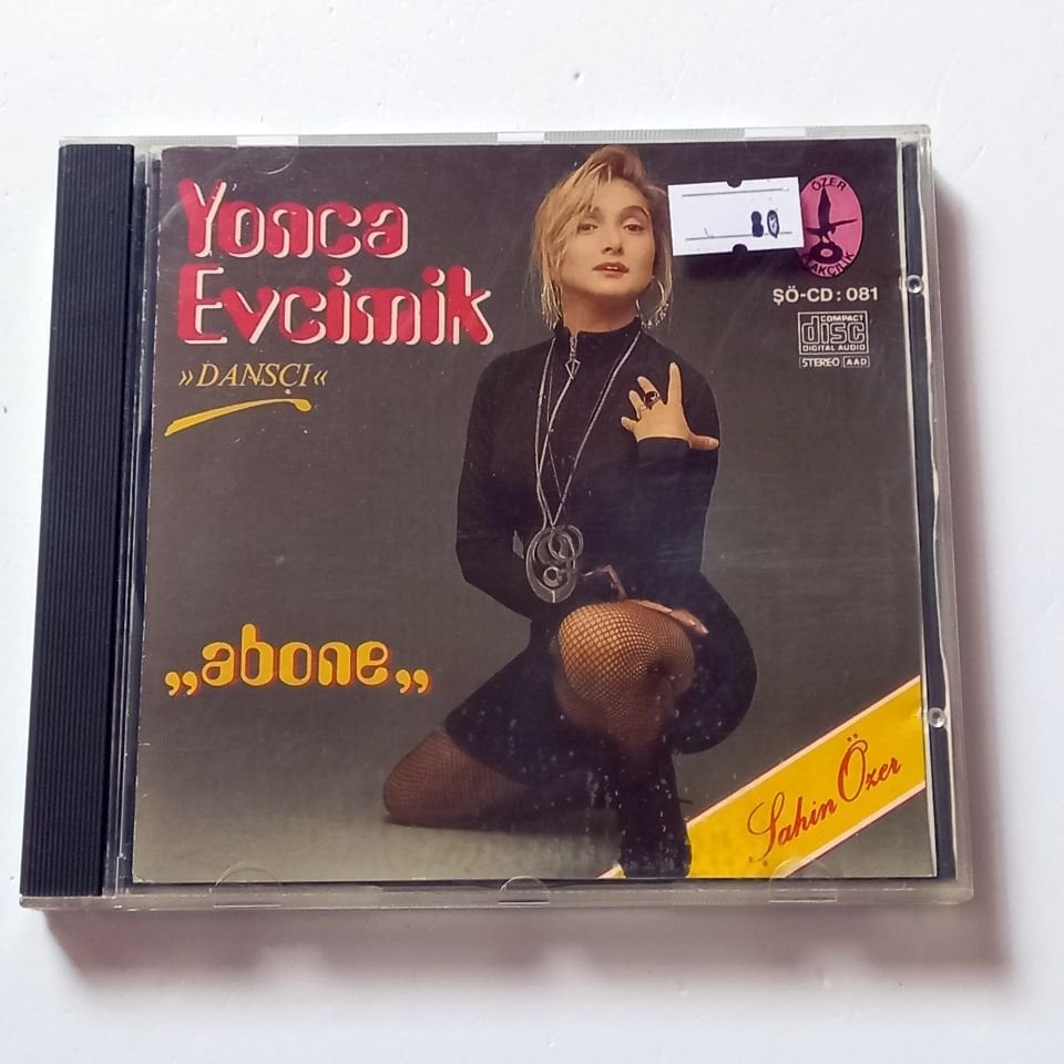 YONCA EVCİMİK - ABONE- CD ŞAHİN ÖZER  2.EL
