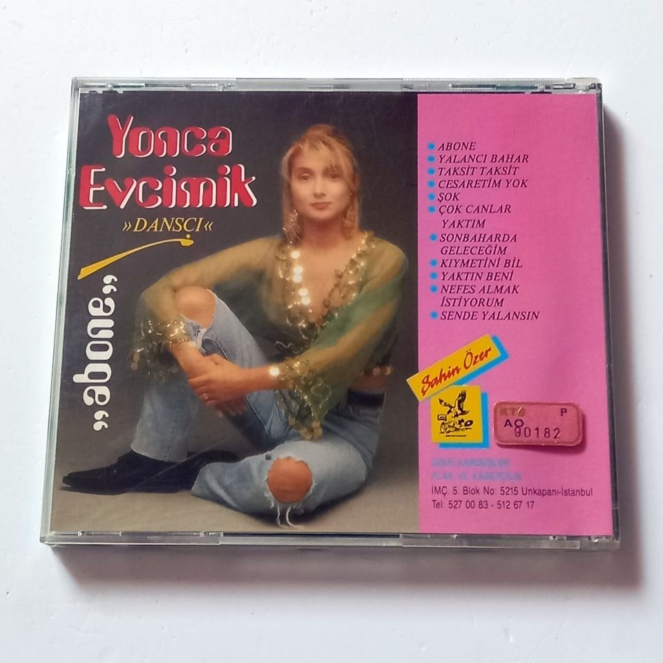 YONCA EVCİMİK - ABONE- CD ŞAHİN ÖZER  2.EL