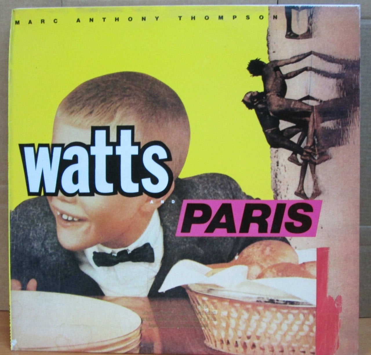 MARC ANTHONY THOMPSON - WATTS AND PARIS (1989) - LP 2.EL