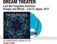 DREAM THEATER - IMAGES AND WORDS / LIVE IN JAPAN 2017 / LOST NOT FORGOTTEN ARCHIVES (2021) - 180GR 2LP + CD TRANSPARENT TURQUOISE VINYL SIFIR PLAK