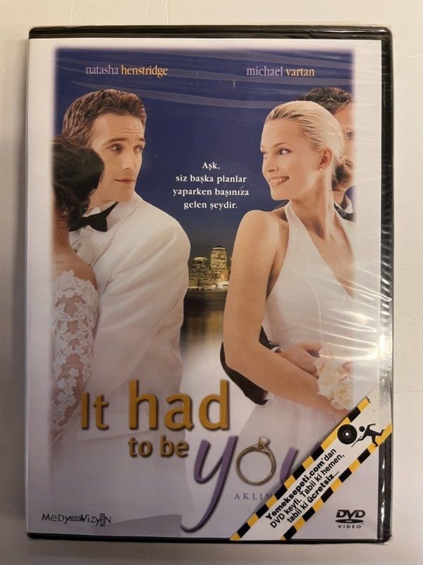 IT HAD TO BE YOU - AKLIM SENDE - NATASHA HENSTRIDGE - MICHAEL VARTAN - DVD AMBALAJINDA SIFIR