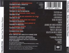 PHILADELPHIA (1993) - SOUNDTRACK / BRUCE SPRINGSTEEN STREETS OF PHILADELPHIA - CD 2.EL