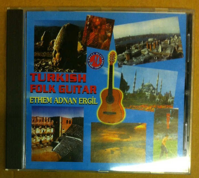 ETHEM ADNAN ERGİL TURKISH FOLK GUITAR CD 2.EL