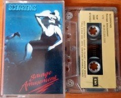 SCORPIONS - SAVAGE AMUSEMENT (1988) KENT CASSETTE MADE IN TURKEY ''USED'' PAPER LABEL