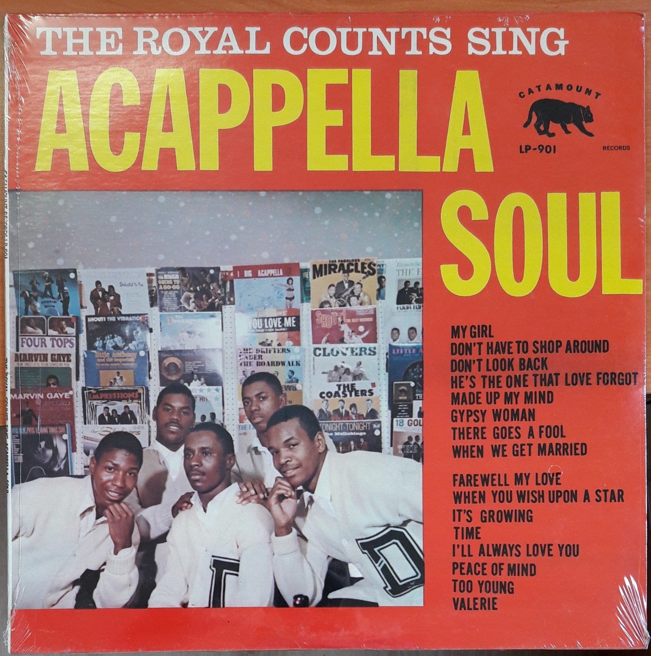 THE ROYAL COUNTS SING ACAPELLA SOUL - DÖNEM BASKISI SIFIR PLAK