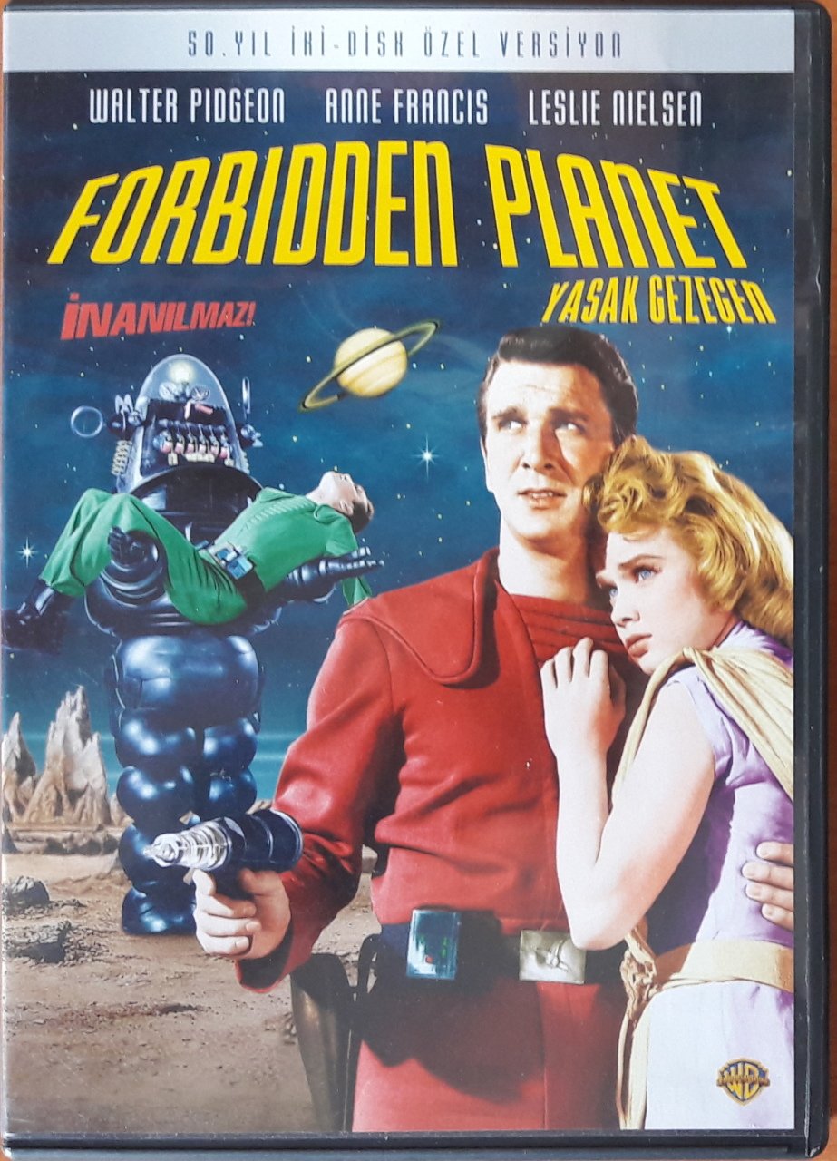 FORBIDDEN PLANET - YASAK GEZEGEN - WALTER PIDGEON - 2DVD 2.EL