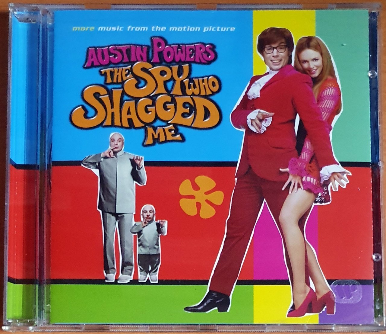 AUSTIN POWERS / THE SPY WHO SHAGGED ME SOUNDTRACK / LORDS OF ACID, THE MONKEES, STEPPENWOLF, THE GUESS WHO, BANGLES, MARVIN GAYE, MADONNA (1999) - CD 2.EL