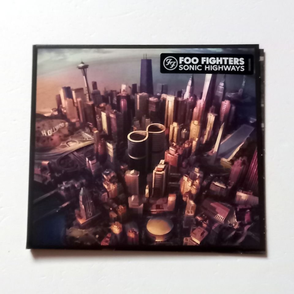 FOO FIGHTERS – SONIC HIGHWAYS (2014) - CD CARD SLEEVE 2.EL