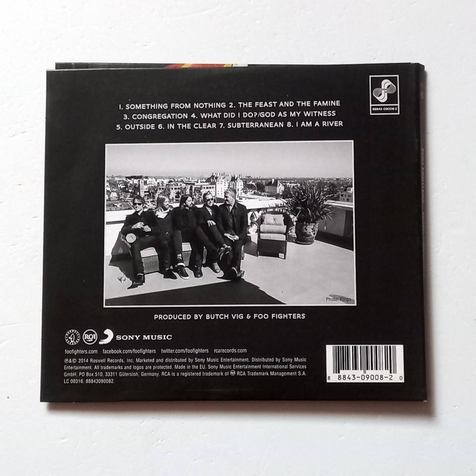 FOO FIGHTERS – SONIC HIGHWAYS (2014) - CD CARD SLEEVE 2.EL