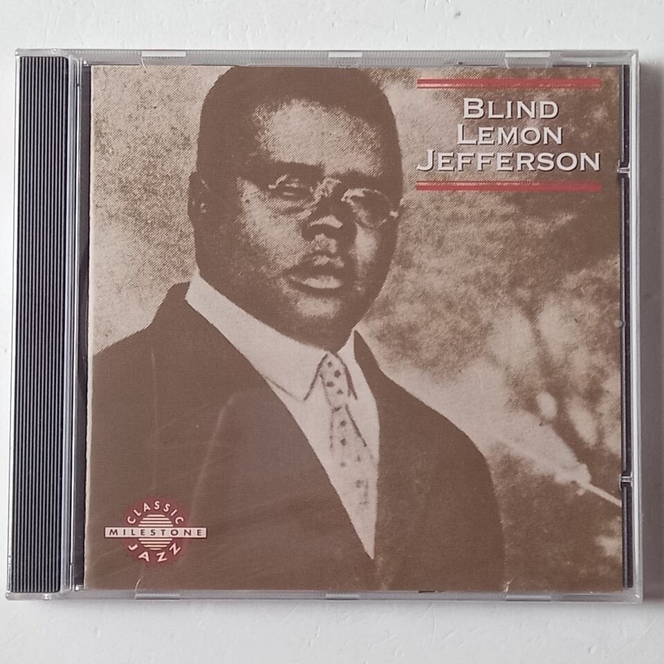BLIND LEMON JEFFERSON – BLIND LEMON JEFFERSON (1974) - CD 1992 REISSUE AMBALAJINDA SIFIR