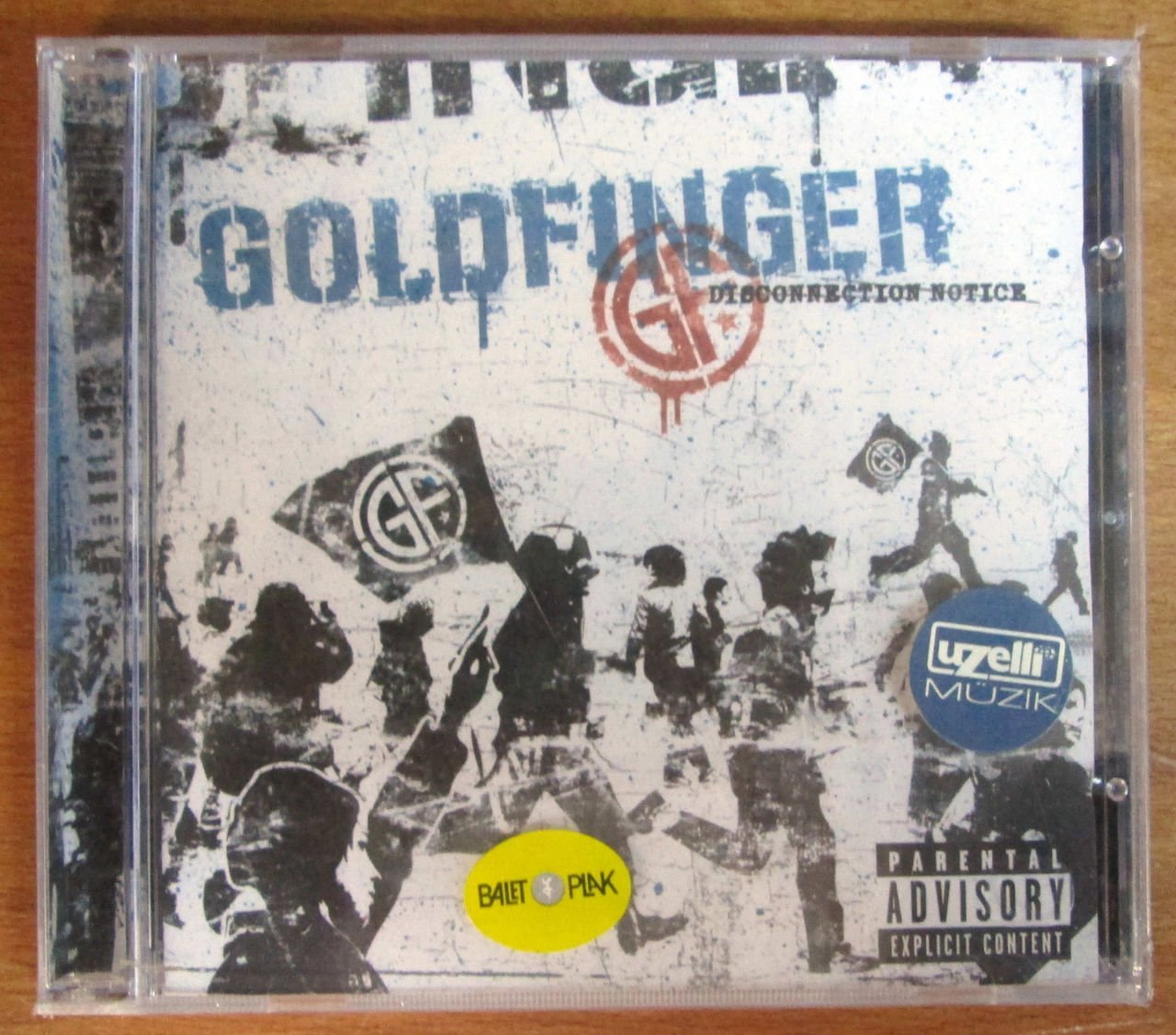 GOLDFINGER - DISCONNECTION NOTICE - CD SIFIR