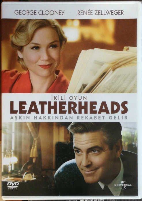 LEATHERHEADS - İKİLİ OYUN - GEORGE CLOONEY - RENÉE ZELLWEGER - DVD 2.EL