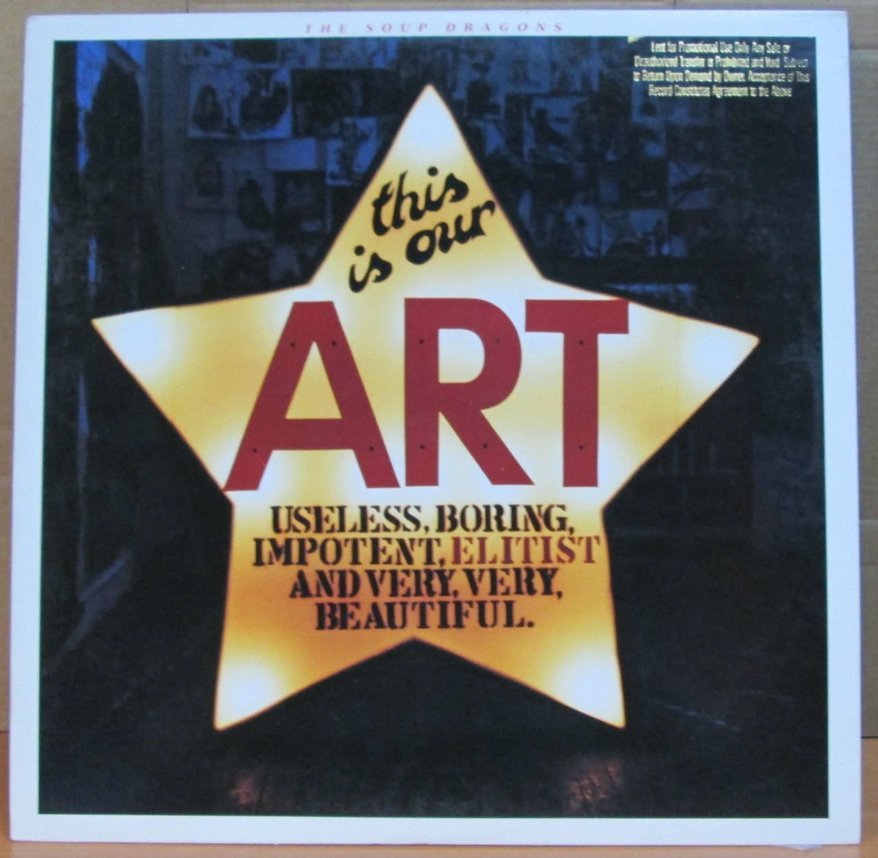 SOUP DRAGONS - THIS IS OUR ART LP 2.EL