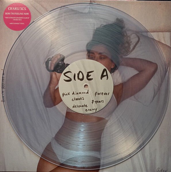 CHARLI XCX - HOW I'M FEELING NOW (2020) - LP 2022 CLEAR COLOURED EDITION SIFIR PLAK