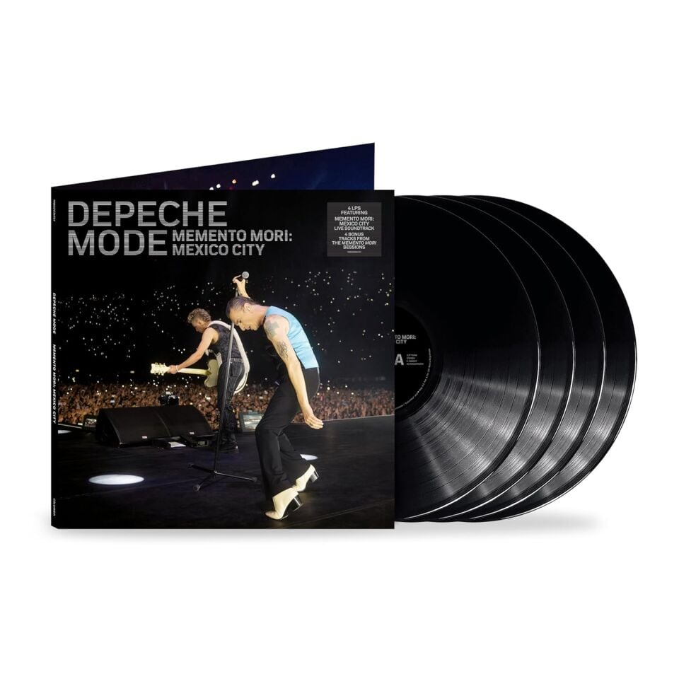 DEPECHE MODE - MEMENTO MORI . MEXICO CITY / LIVE (2025) - 4xLP BLACK VINYL EDITION SIFIR PLAK