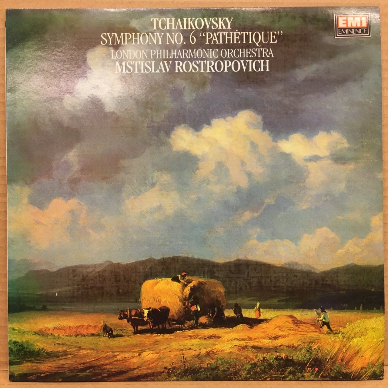 TCHAIKOVSKY SYMPHONY NO.6 LONDON PHIL. ROSTROPOVICH 2.EL PLAK