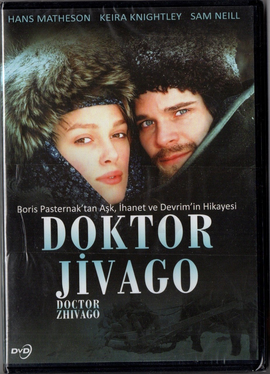 DOCTOR ZHIVAGO (2002) - DOKTOR JİVAGO - HANS MATHESON - KEIRA KNIGHTLEY - SAM NEILL - DVD SIFIR (BORIS PASTERNAK)
