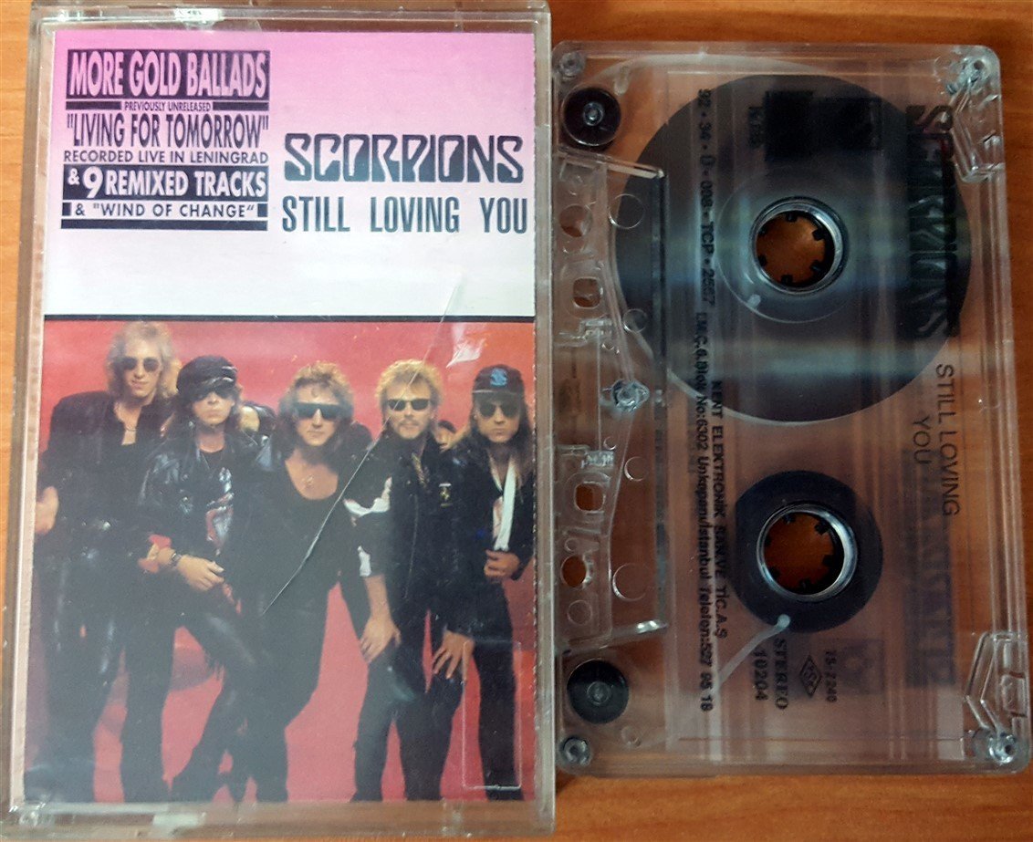 SCORPIONS - STILL LOVING YOU (1992) KENT CASSETTE MADE IN TURKEY ''USED''
