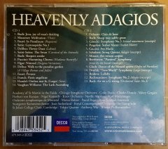 HEAVENLY ADAGIOS - BACH SATIE FAURE DELIUS HANDEL GORECKI BEETHOVEN MOZART etc. - 2CD 2.EL