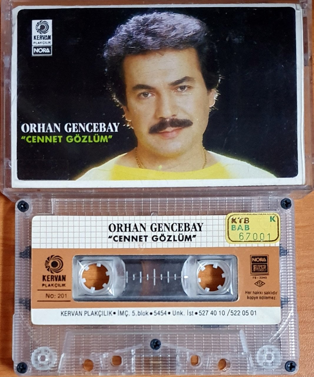 ORHAN GENCEBAY - CENNET GÖZLÜM - KASET KERVAN 2.EL