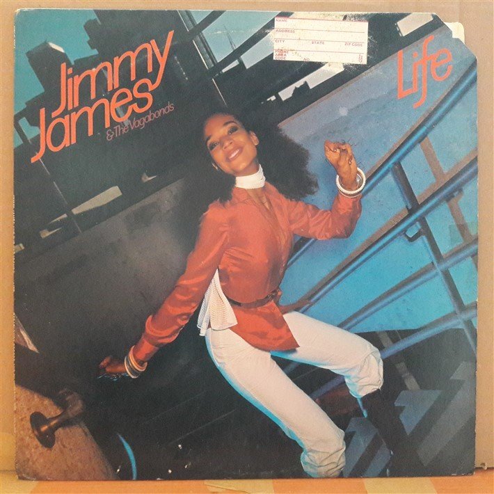JIMMY JAMES - LIFE (1977) - PLAK 2.EL
