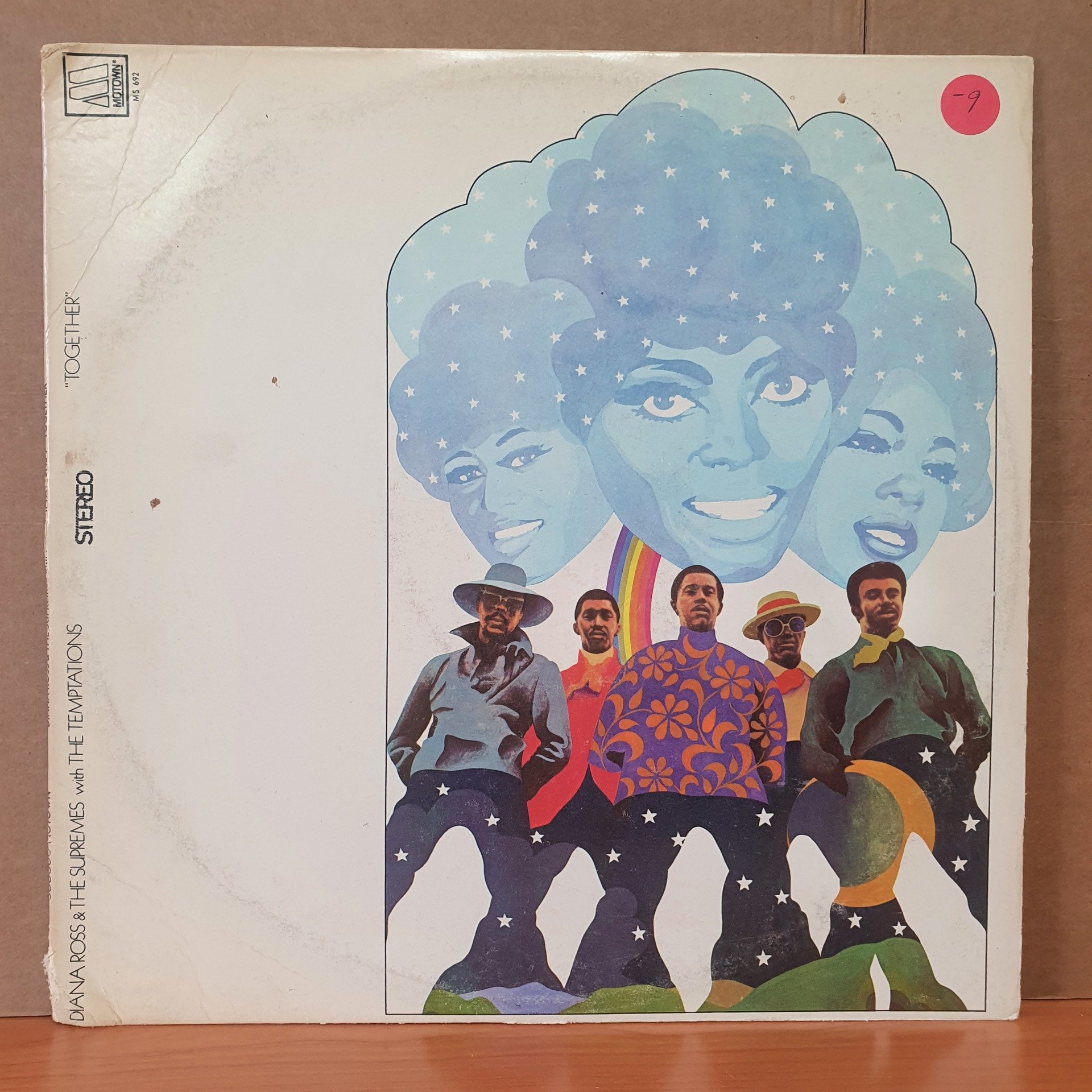DIANA ROSS & THE SUPREMES & THE TEMPTATIONS - TOGETHER (1969) - LP 2.EL PLAK