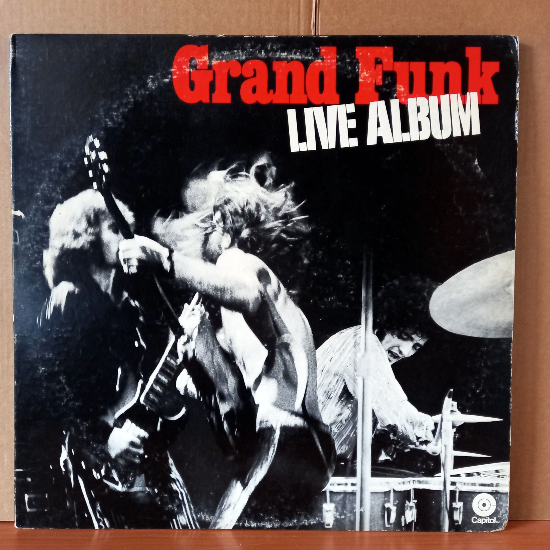 GRAND FUNK – LIVE ALBUM (1970) - 2LP 2.EL PLAK