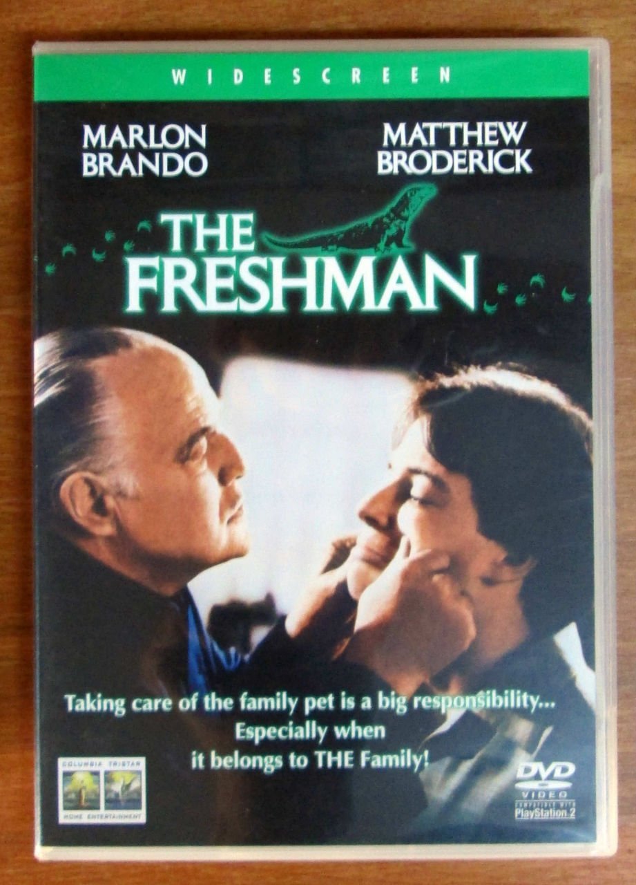 THE FRESHMAN - MARLON BRANDO - MATTHEW BRODERICK - DVD 2.EL