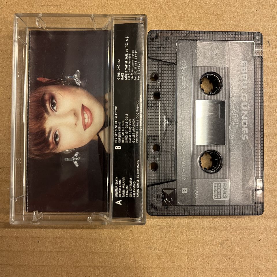 EBRU GÜNDEŞ - TANRI MİSAFİRİ (1993) - KASET 2.EL