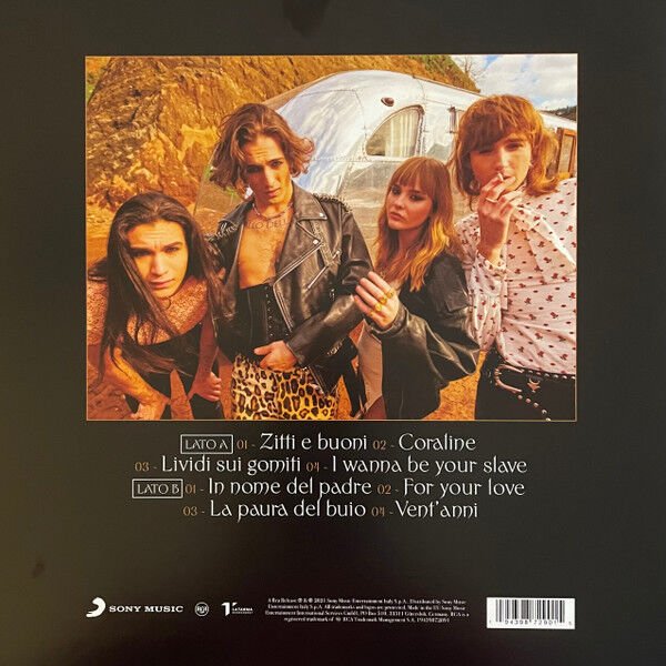MANESKIN - TEATRO D'IRA VOL 1 (2021) - LP SIFIR PLAK