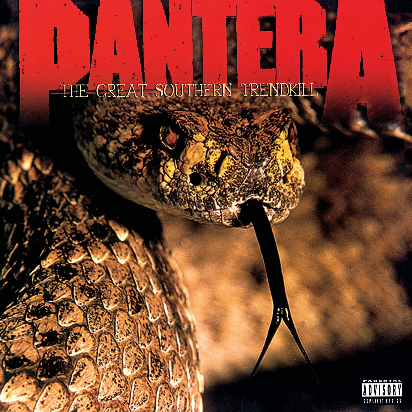 PANTERA - THE GREAT SOUTHERN TRENDKILL (1996) - LP 2024 WHITE & SANDBLASTED ORANGE MARBLED COLOURED EDITION SIFIR PLAK