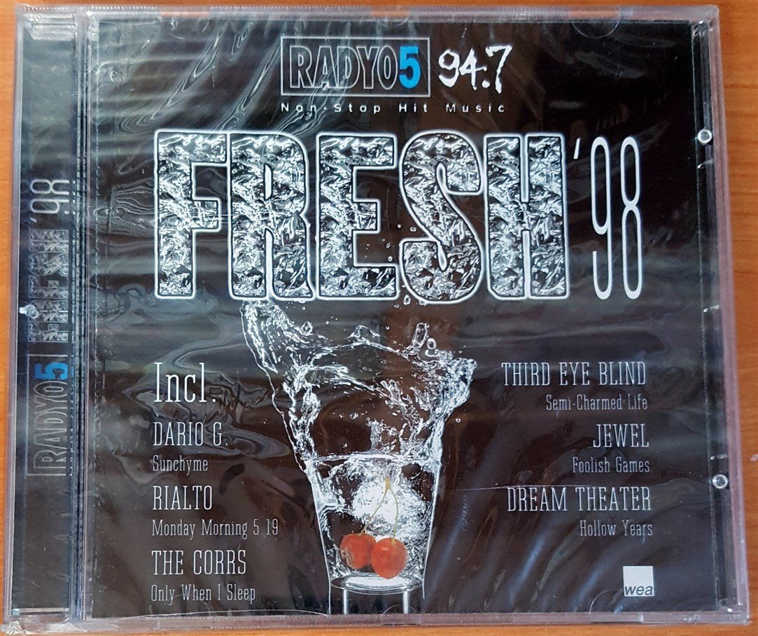 FRESH '98 - RADYO 5 ÇEŞİTLİ SANATÇILAR CD SIFIR